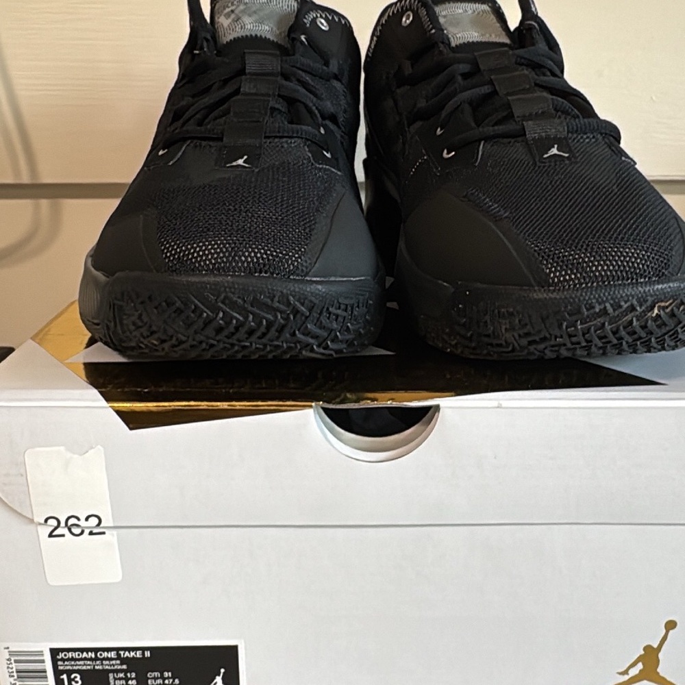 Air Jordan One Take II Men's Basketball Shoes - Black